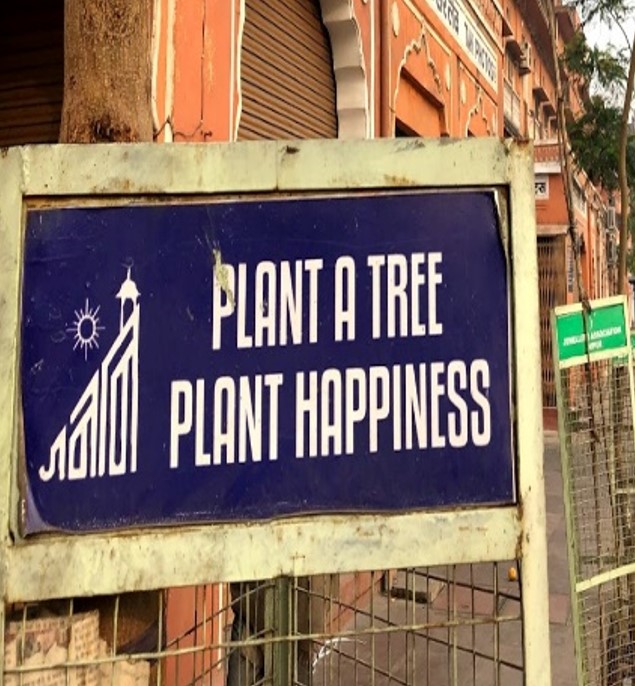 "plant a tree, plant happiness"